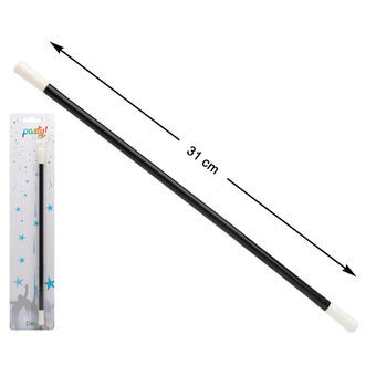 Magic wand 31 cm Black