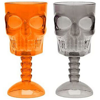 Glass Ø 8 cm Halloween Multicolour