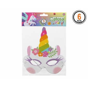 Mask Multicolour Unicorn 6 Units