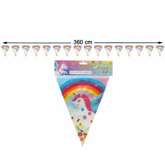 Bunting Multicolour Unicorn