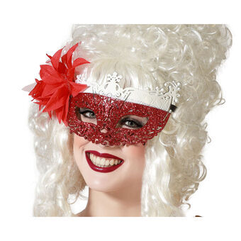 Venetian mask Red