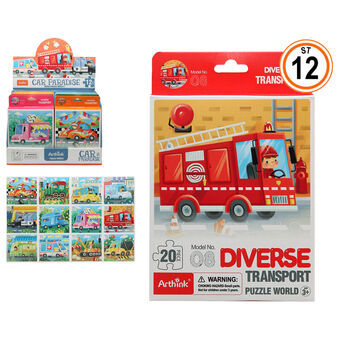 Puzzle Car Paradise 20 pcs