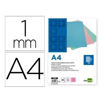 Set of lids Liderpapel TE31 Plastic Multicolour