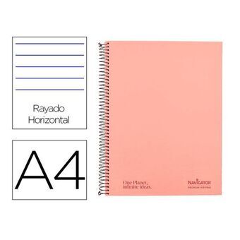 Notebook Navigator NA15 Light Pink A4 120 Sheets