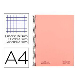 Notebook Navigator NA28 Pink A4 120 Sheets