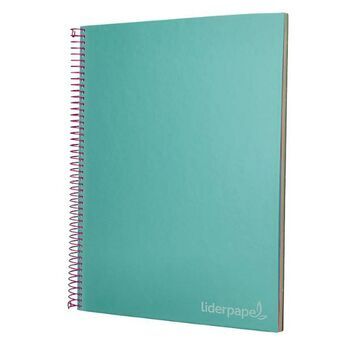 Notebook Liderpapel BA97 Turquoise A4 140 Sheets