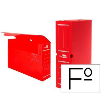 File Box Liderpapel Red (1 Unit)