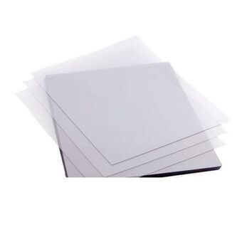 Set of lids Liderpapel TE15 Plastic Transparent A4 (100 Units)