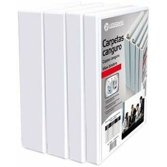 Ring binder Liderpapel KG25 White A4