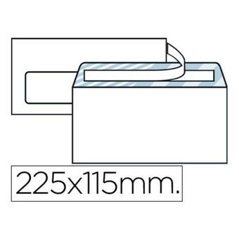 Envelopes Liderpapel SB09 White Paper 115 x 225 mm (25 Units)