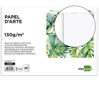 Drawing Pad Liderpapel DA07 White 20 Sheets Paper