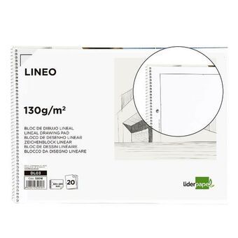 Drawing Pad Liderpapel DL03 White 20 Sheets Paper