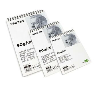 Drawing Pad Liderpapel DL06 White 100 Sheets A3