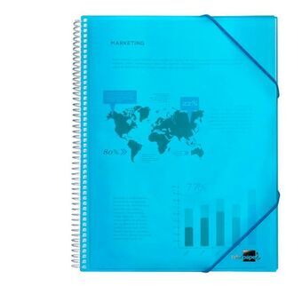 Document Holder Liderpapel EC09 Blue A4