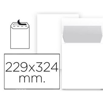 Envelopes Liderpapel SB93 White Paper 229 x 324 mm (1 Unit) (25 Units)