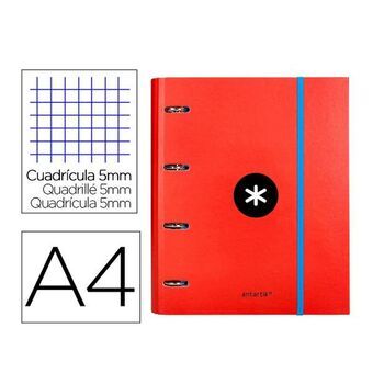 Ring binder Antartik AW36 A4 Red