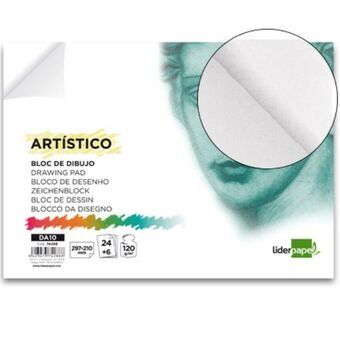 Drawing Pad Liderpapel DA10 White 30 Sheets Paper