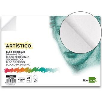 Drawing Pad Liderpapel DA11 White 30 Sheets Paper