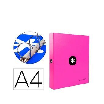 Ring binder Antartik KA26 A4 Pink