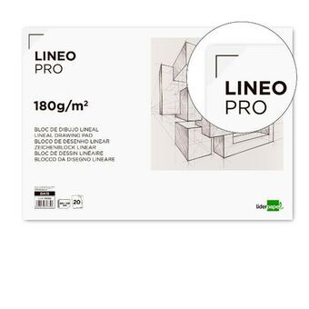 Drawing Pad Liderpapel DA15 White 20 Sheets