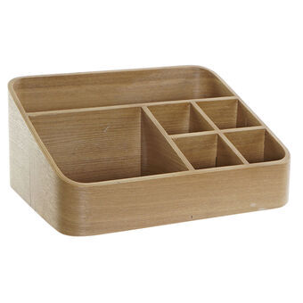 Multi-Purpose Organiser DKD Home Decor Bamboo (26 x 20 x 12 cm)