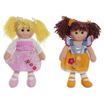 Rag Doll DKD Home Decor (24 x 10 x 35 cm) (2 pcs)