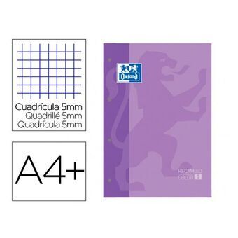 Replacement Oxford 400123676 Purple 80 Sheets A4