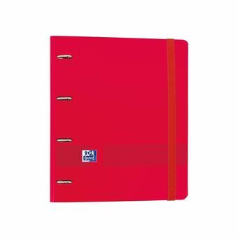 Ring binder Oxford Europeanbinder Polyfoam Red A4 A4+