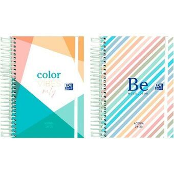 Diary Oxford Colorbrlock 1/8 12 x 18 cm 2024-2025