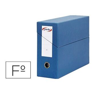 File Box Pardo 245703 Blue A4 (1 Unit)