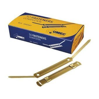 Fastener UMEC Golden 100 Units Metal