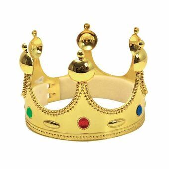 Crown My Other Me Golden Medieval King One size 54 cm 20 x 20 x 15 cm Children\'s