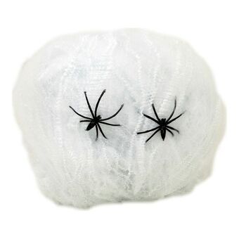 Halloween Decorations My Other Me Ball Cobweb White 20 x 20 x 4 cm