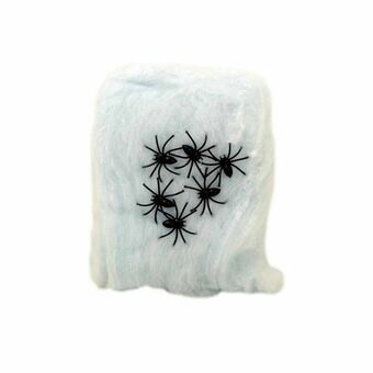 Halloween Decorations My Other Me White 20 x 20 x 8 cm Cobweb (1 Piece)