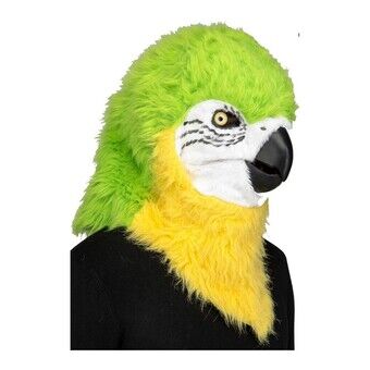 Mask My Other Me Green One size Parrot Adults Articulated Jaw