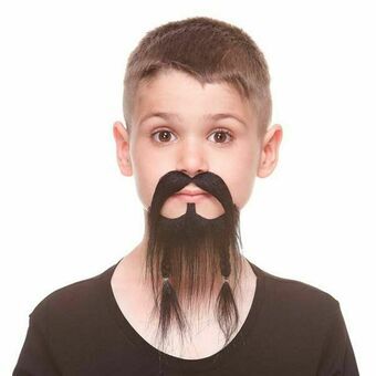 Fake facial hair My Other Me Black One size Children\'s