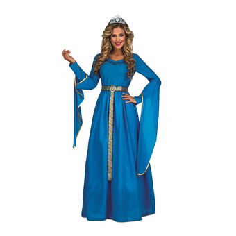 Costume for Adults My Other Me Blue Medieval Princess