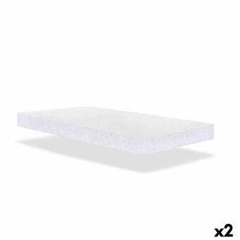 Cot mattress cover Mi bollito White 1 x 50 x 85 cm Impermeable 2 Units