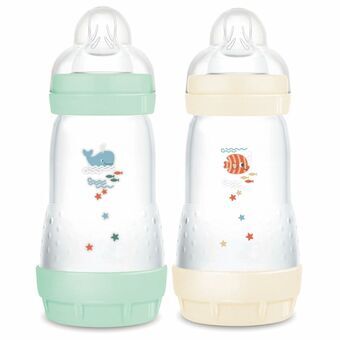 Baby\'s bottle MAM Fishes Green Beige