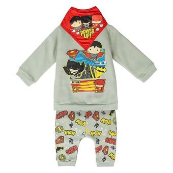 Baby\'s Tracksuit Justice League Grey