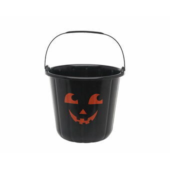 Bucket Pumpkin Black 16 x 18 cm