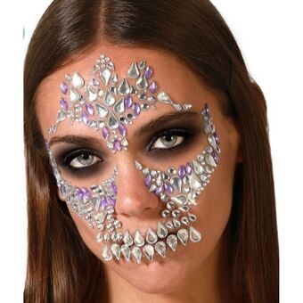 Stickers facial Silver