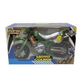 Pulla back motorcycle Motocross 18,5 x 12 x 6 cm