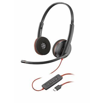 Headphones with Microphone Poly C3220 Black