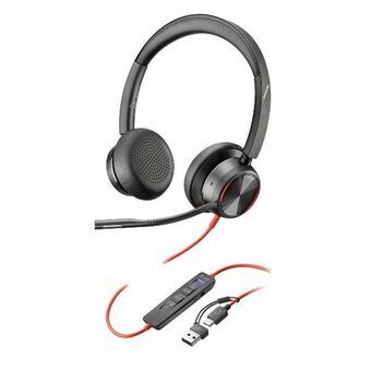 Headphones with Microphone HP Blackwire 8225 Black