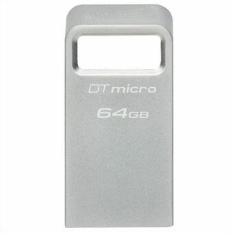 USB stick Kingston DTMC3G2/64GB Black Steel 64 GB