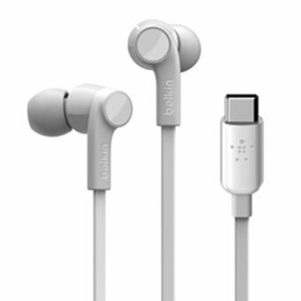 Headphones with Microphone Belkin ROCKSTAR White