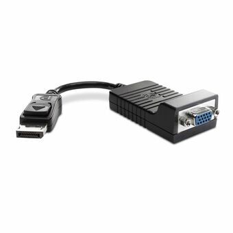 DisplayPort to VGA adapter HP AS615AA Black 20 cm