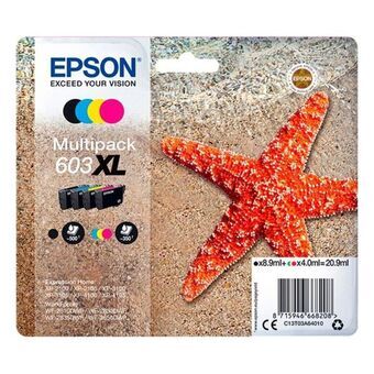 Original Ink Cartridge Epson EP66820 Multicolour Black Yellow