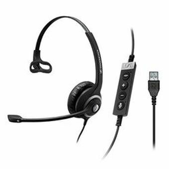 Headphones with Microphone Epos 506482 Black